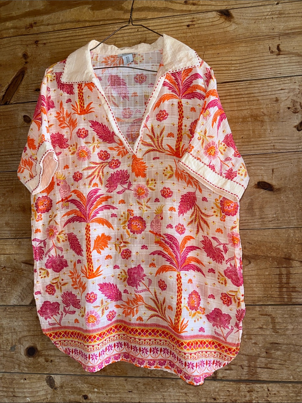 Haute Hippie Fuego Tropical Floral Print Lightweight